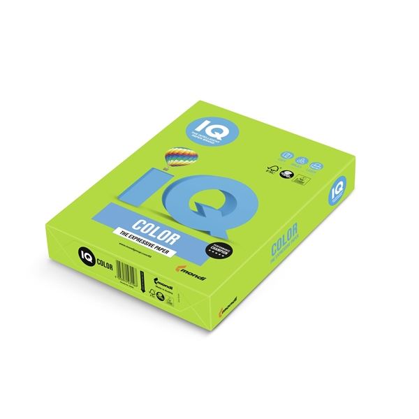 Barev.papír IQ A4-MA42,máj.zel.,80g/m2,500 listů
