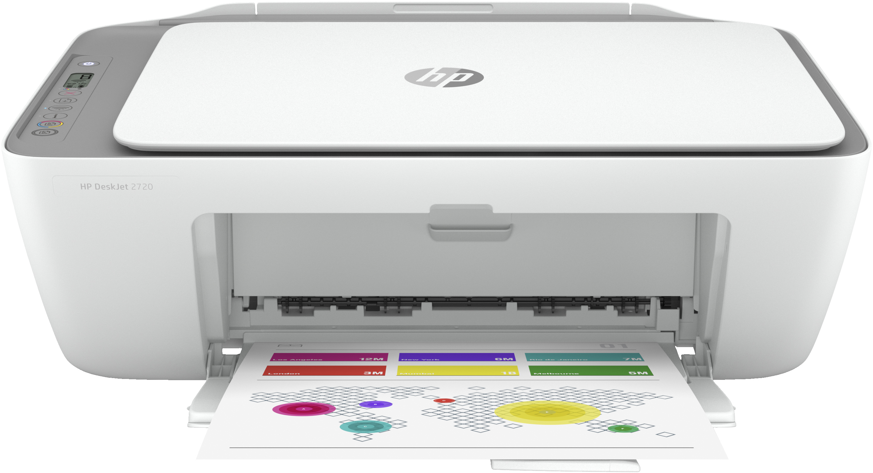 HP DeskJet 2720 Thermal Inkjet A4 4800 x 1200 DPI 7,5 Seiten pro Minute WLAN