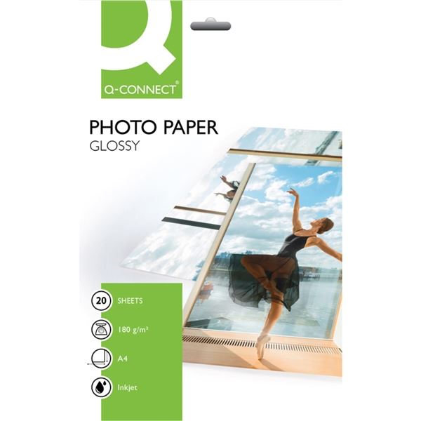 Fotopapír Q-C-A4,oboustr.,180 g/m2,lesk/mat,20ks