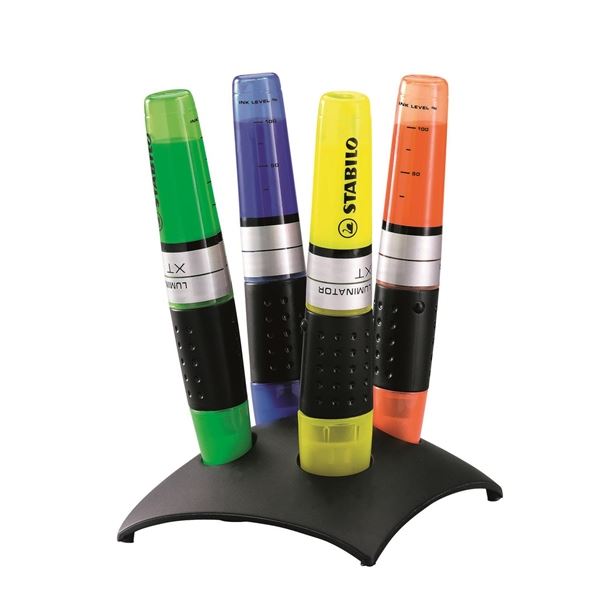 Zvýrazňovač STABILO LUMINATOR, sada 4 barev