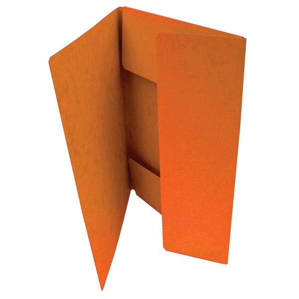 Prešpán. desky  se 3 chlopn.HIT Office,A4,oranžové