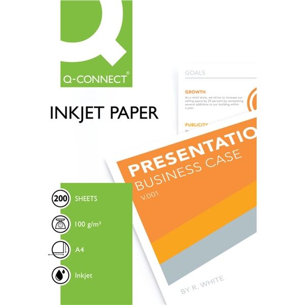 Fotopapír Q-Connect-A4,jednostr.,100g/m2,mat,200ks