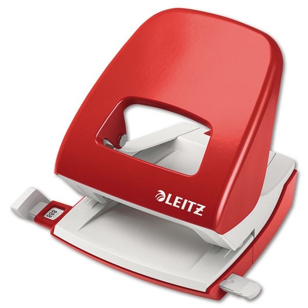 Děrovačka Leitz NeXXt 5008, červená
