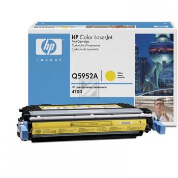 Original HP Q5952A / 643A Toner gelb