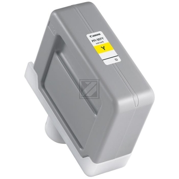 Original Canon 9814B001 / PFI-307Y Tinte gelb