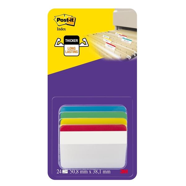 Záložky Post-it do pořadačů, mix barev