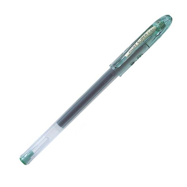Gelový roller s víčkem Pilot Supergel, zelený