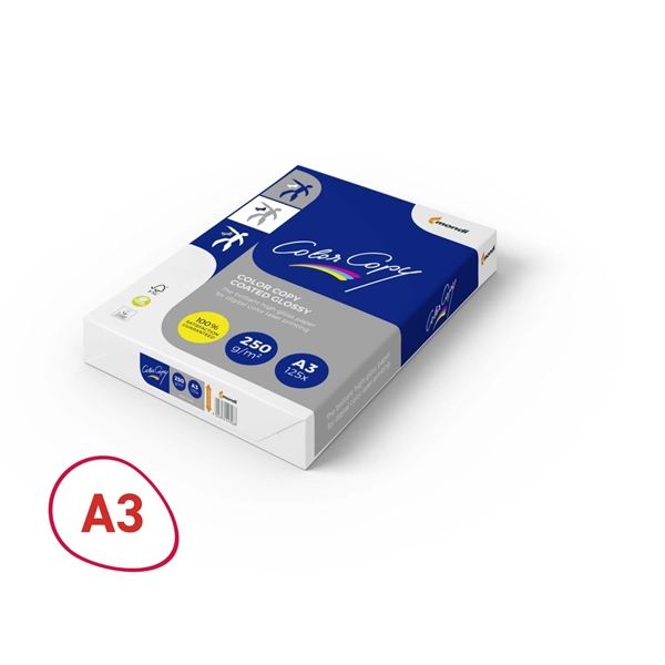 Spec.papír Color Copy Coated-A3,250g/m2,lesk,125ks