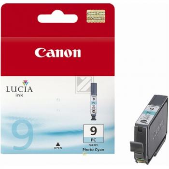 Original Canon 1038B001 / PGI-9PC Tinte cyan hell
