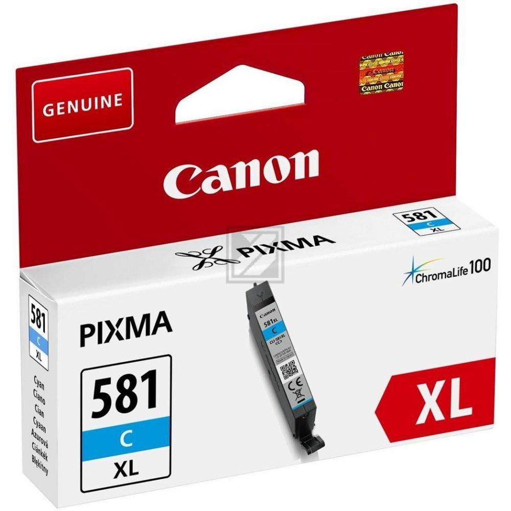 Original Canon 2049C001 / 581CXL Tinte Cyan