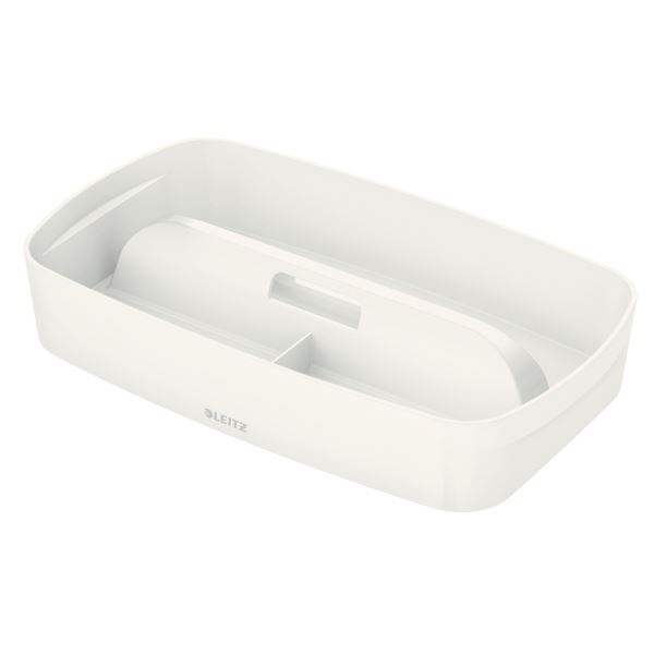 Organizér s držadlem Leitz MyBox (S), bílá