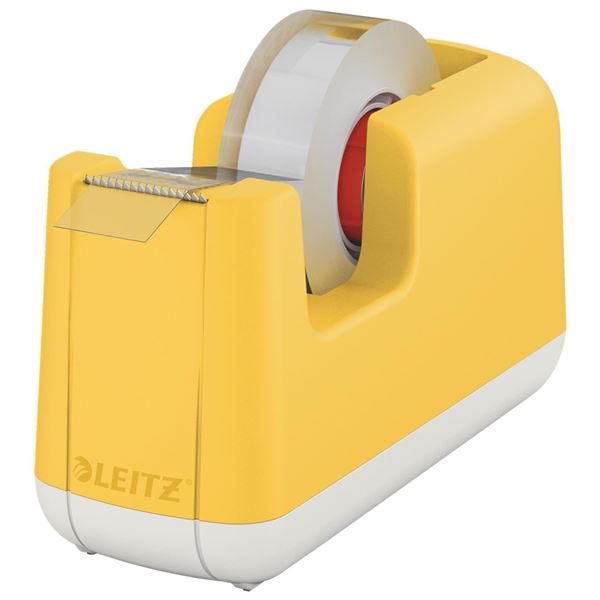 Stolní odvíječ lepící pásky Leitz Cosy,tep. žlutá