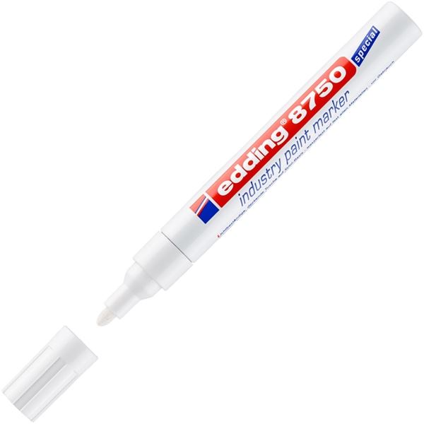 Lakový popisovač Edding 8750, bílý
