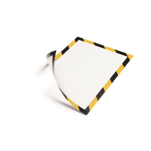 Magnetický rám. Duraframe, A4, černo/žlutá, 5 ks