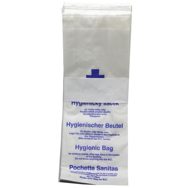 Hygienické papírové sáčky, 100 ks