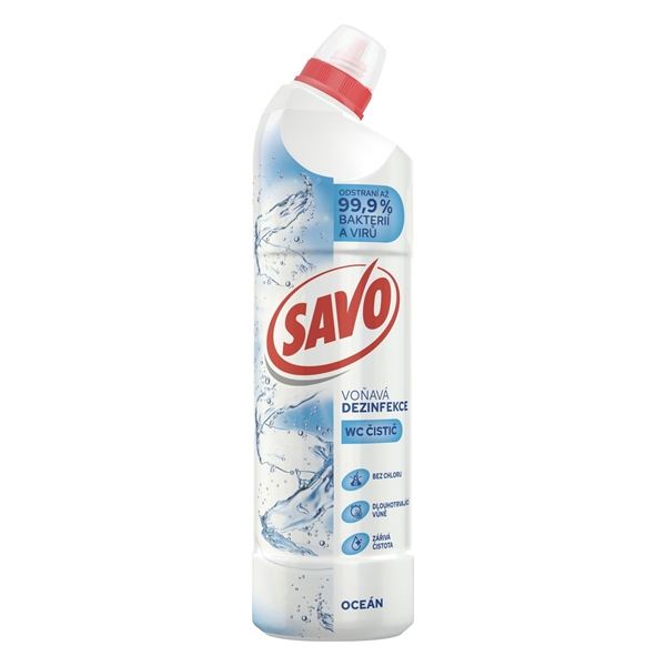 WC čistič Savo oceán, 700 ml