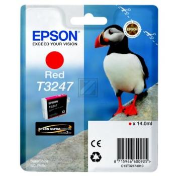 Original Epson C13T32474010 / T3247 Tinte rot