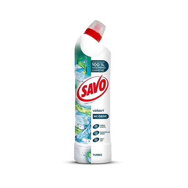 WC čistič Savo turbo, 700 ml