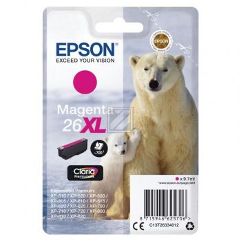 Original Epson C13T26334012 / 26XL Tinte magenta