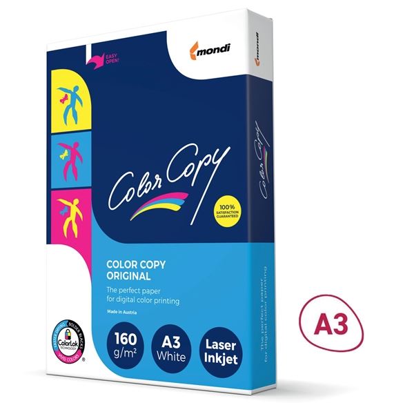 Papír Color Copy, A3, 160g/m2, 250 listů