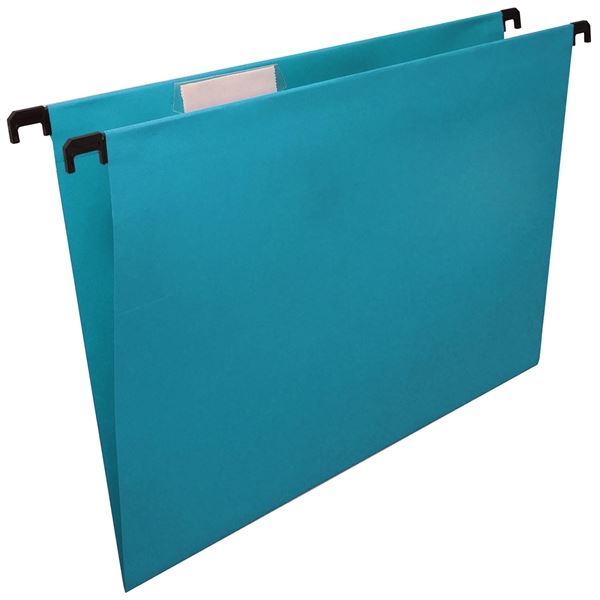 Závěsné papírové desky modré, 25 ks