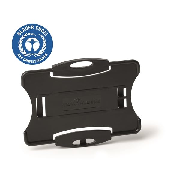 Pouzdro na ID kartu Durable, ECO,92 x 70mm, černé