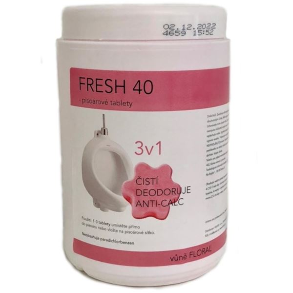 Kostky do pisoáru Kalvei 40 Floral, 750 g