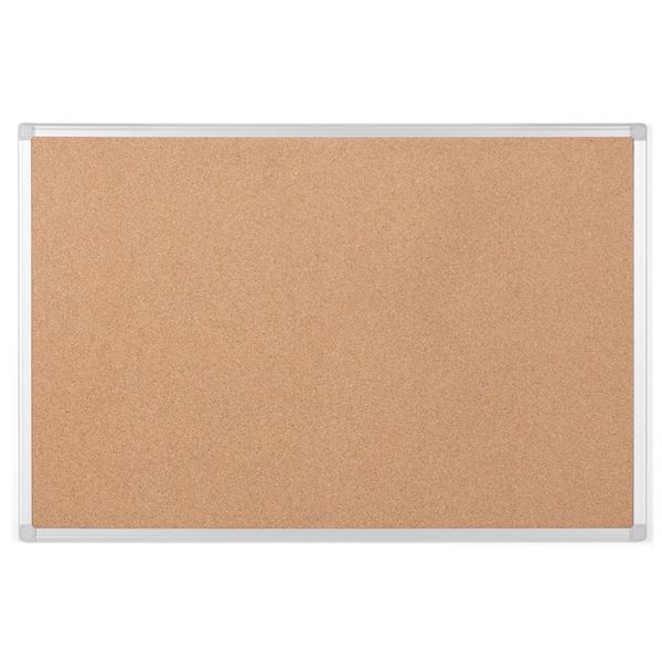 Korková nástěnka Earth 120 x 90 cm - hliníkový rám