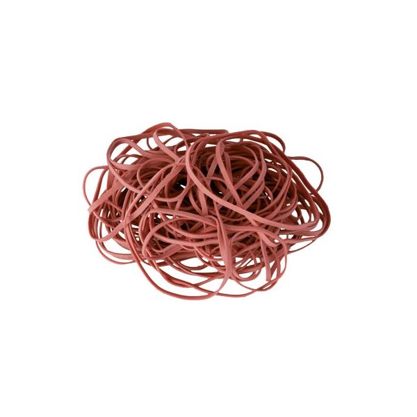 Gumičky - 80 mm, červené, 500 g