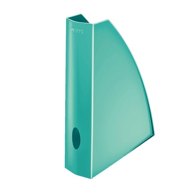 Stojan na časopisy Leitz WOW, ledově modrý