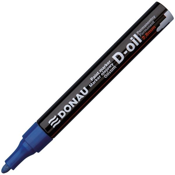 Lakový popisovač Donau, 2,8 mm, modrý