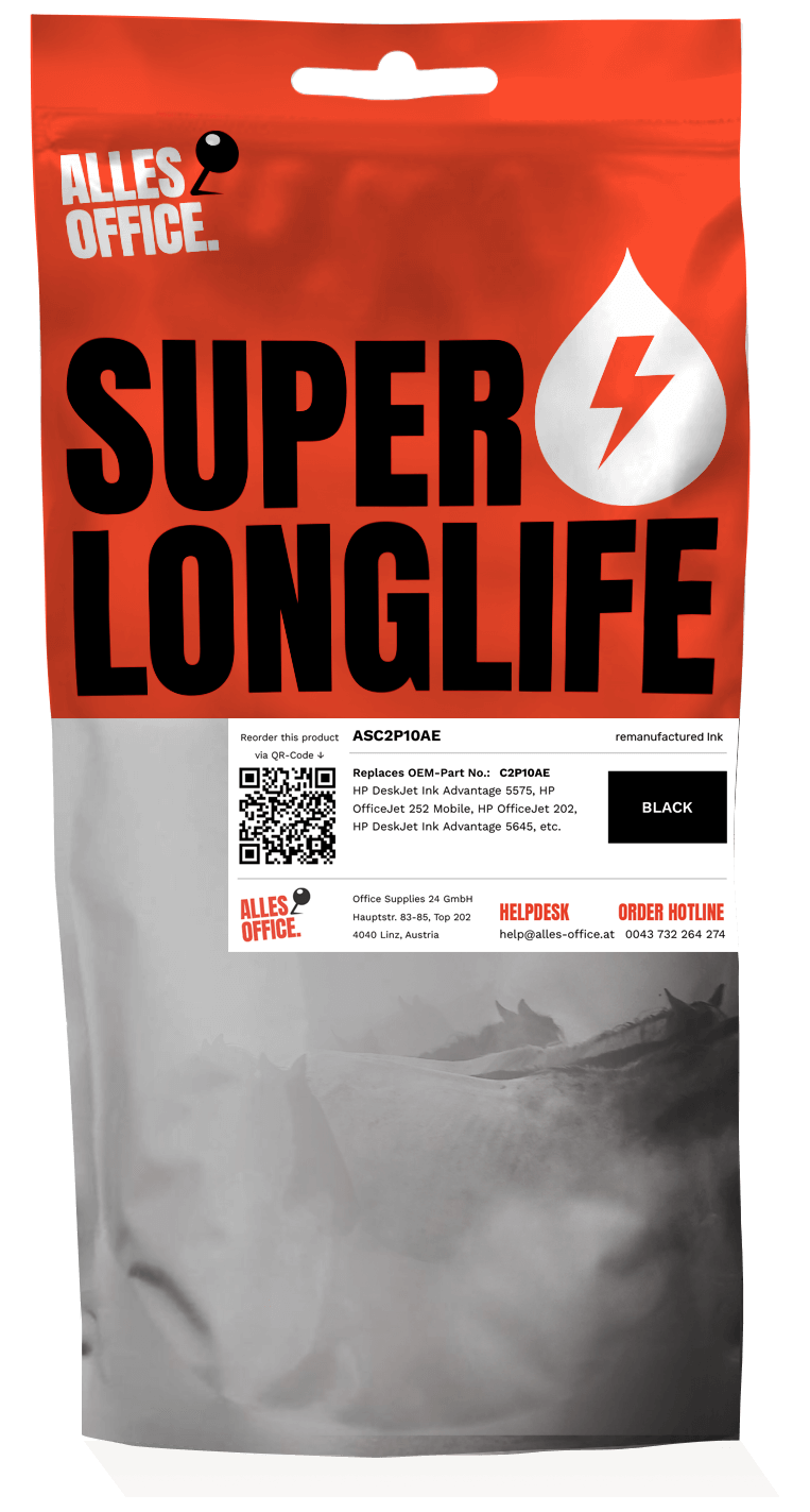 Superlonglife HP C2P10AE / 651 Ink černý