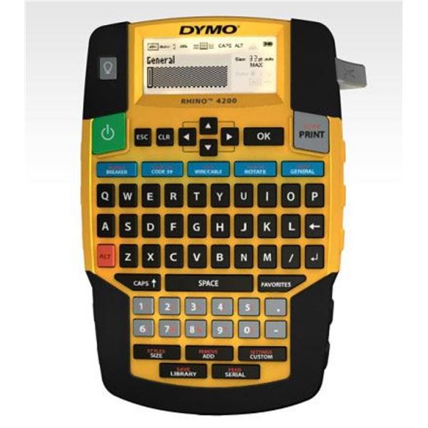 Štítkovač Dymo Rhino 4200 - průmyslový, ruční