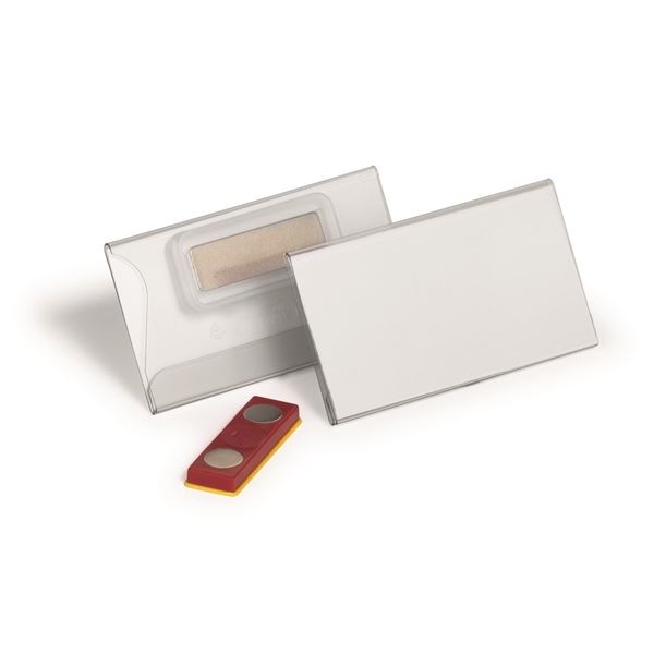 Jmenovka s magnetem Durable, 7,5 x 4,0 cm