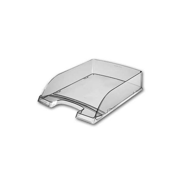 Zásuvka Leitz Plus, transparentní kouřová