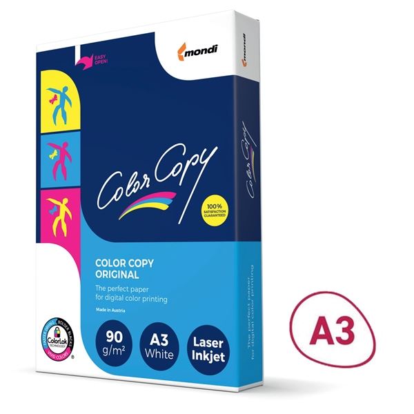 Papír Color Copy, A3, 90g/m2, 500 listů