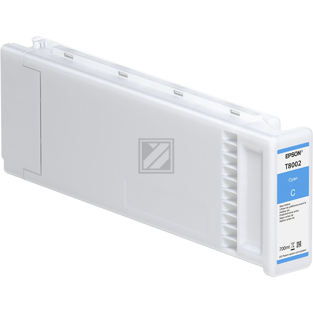 Original Epson C13T800200 / T8002 Tinte cyan