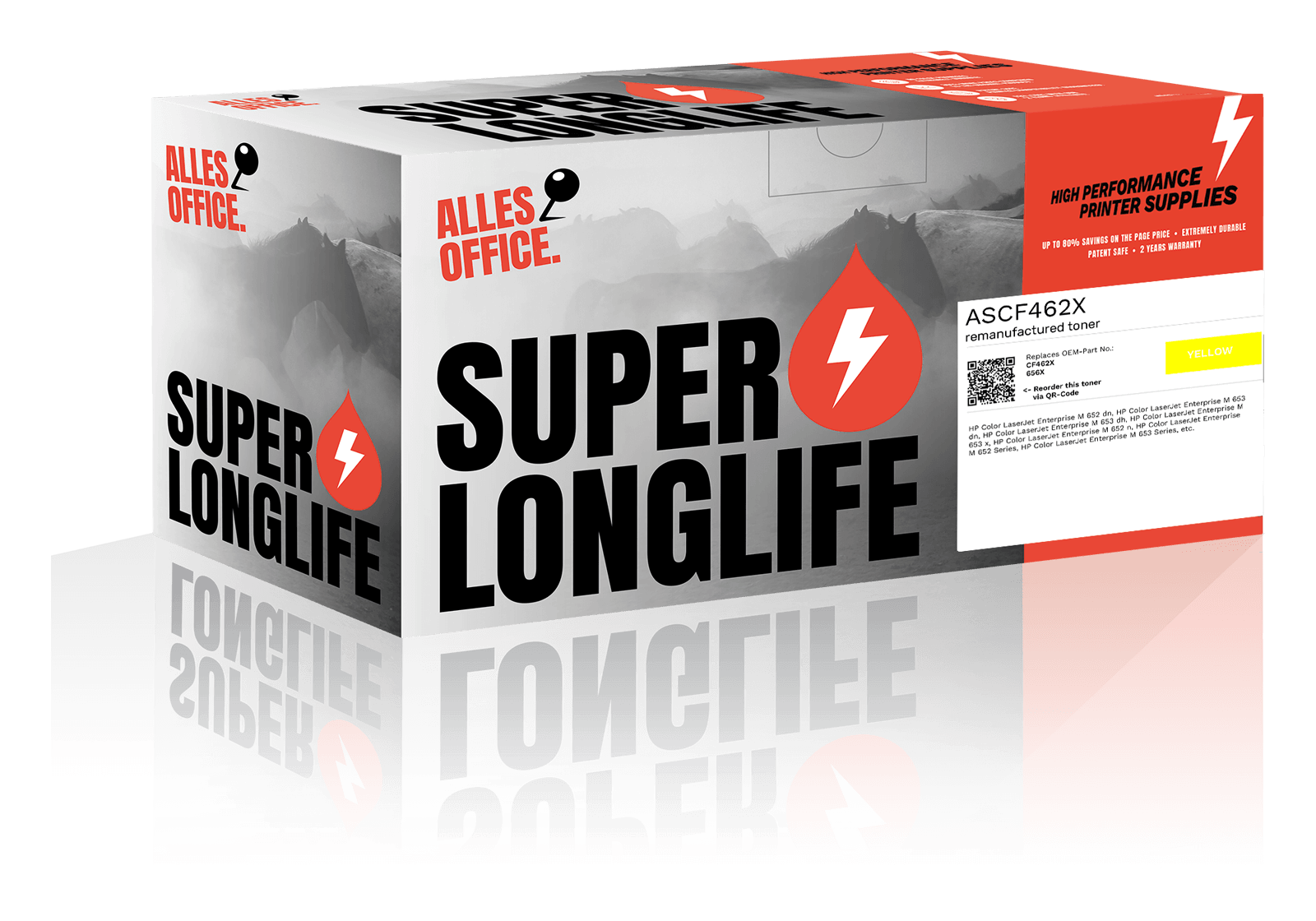 Superlonglife HP CF462X / 656X Toner žluť