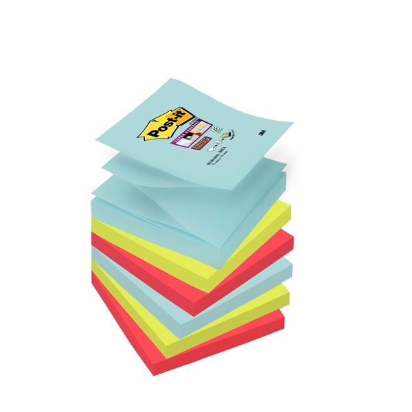 Z-bločky Post-it Super Sticky Cosmi, 76x76 mm,6 ks