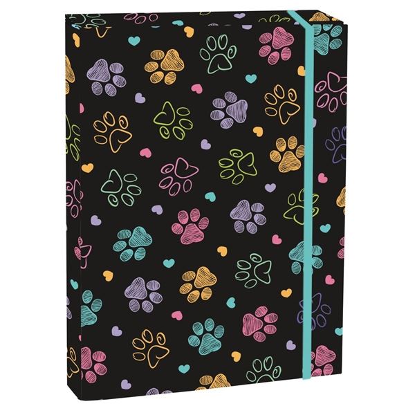 Box na sešity A5 s klopou, Paws