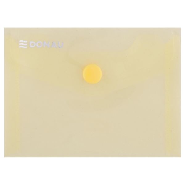 Zakl.pouzdro s drukem Donau-A7,180mic,žluté,1ks