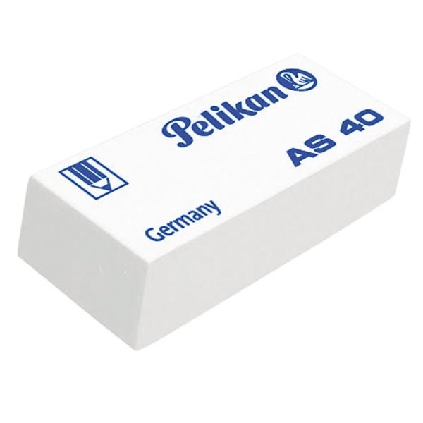 Pryž Pelikan AS 40, bílá