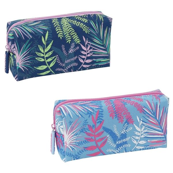 Penál Donau na zip, etue, 18x9,5x5,5 cm, tropický