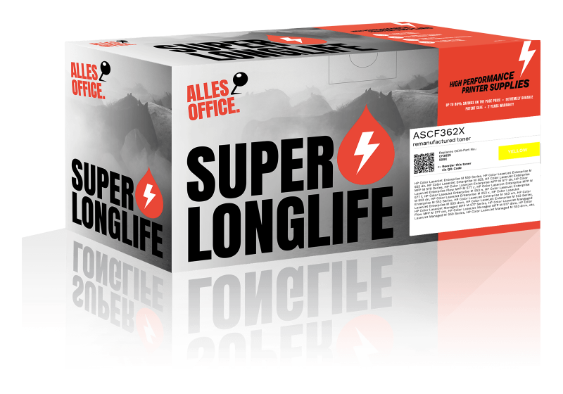 Superlonglife HP CF362X / 508X Toner žluť