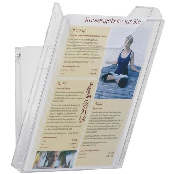 Držák na prospekty Combiboxx, A4 na stůl i zeď