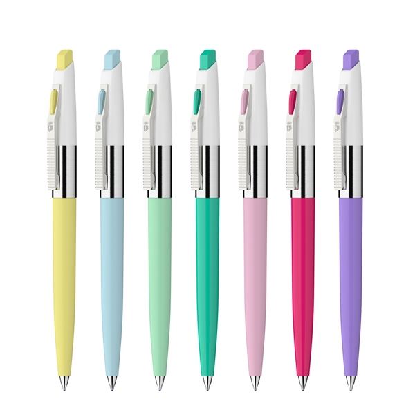Kuličkové pero ICO 70 Retro Pastel, mix barev