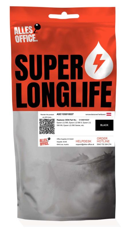 Superlonglife Epson C13S015337 Páska černý