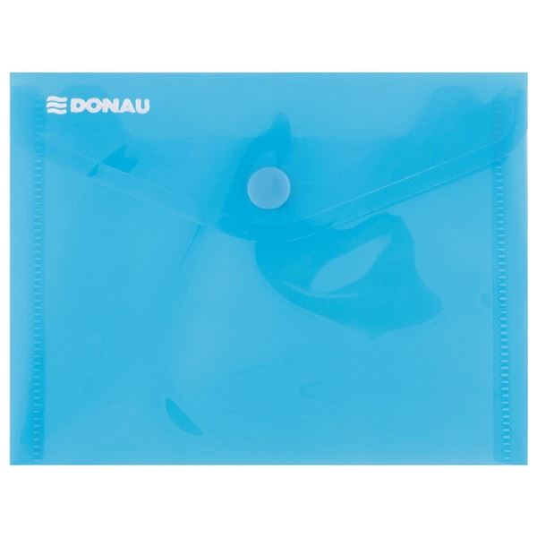 Zakl.pouzdro s drukem Donau-A6,180mic,modré,1ks