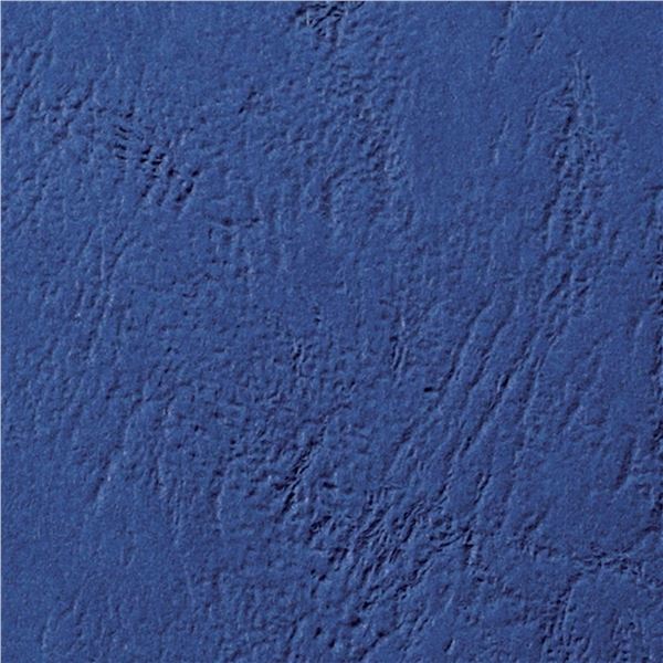 Kartony pro zad.str. GBC,imitace kůže,modré,100 ks