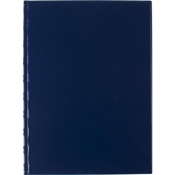 Uzavíratelné desky SPORO, A4, boční kapsy, modré